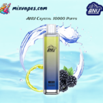 ANU Crystal 10000 Puffs Rechargeable Vape Smooth Mesh Coil for Maximum Flavor